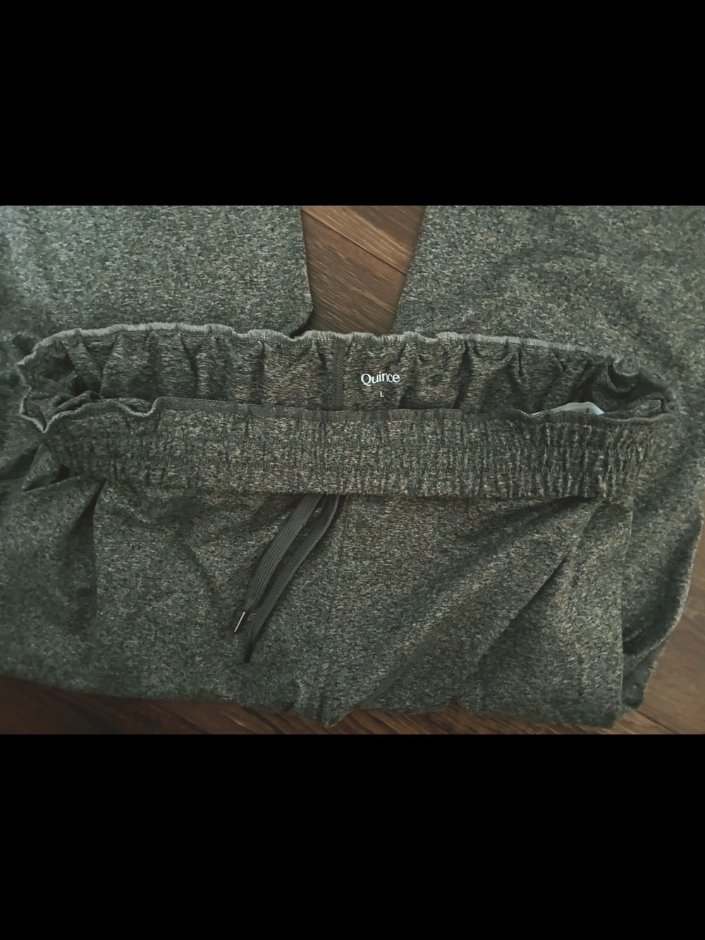 Quince Flowknit Midrise Joggers in Heather Grey - Picture 8 of 11